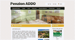 Desktop Screenshot of addo.cz