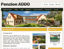 Tablet Screenshot of addo.cz